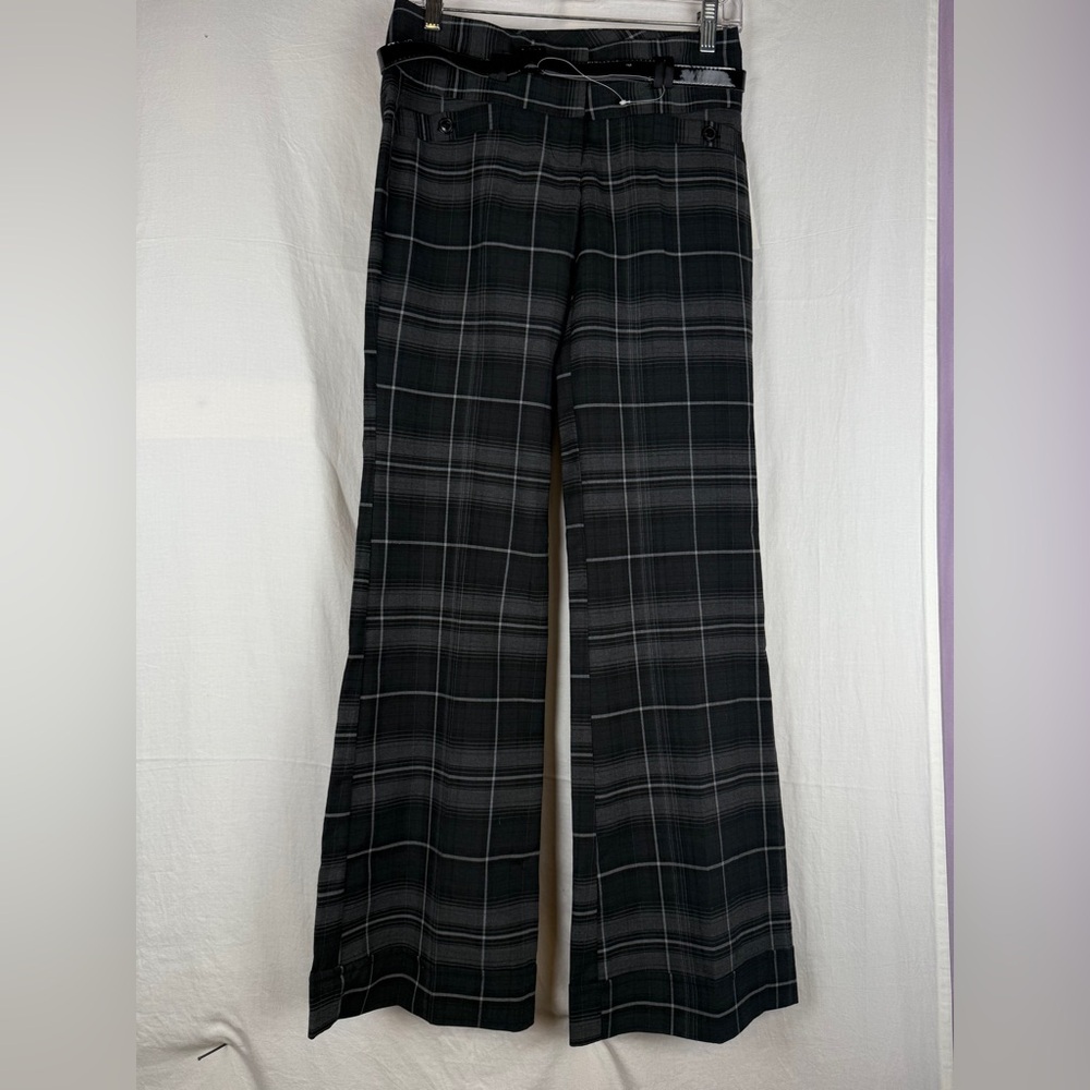 Stooshy Women’sDark Plaid Trousers